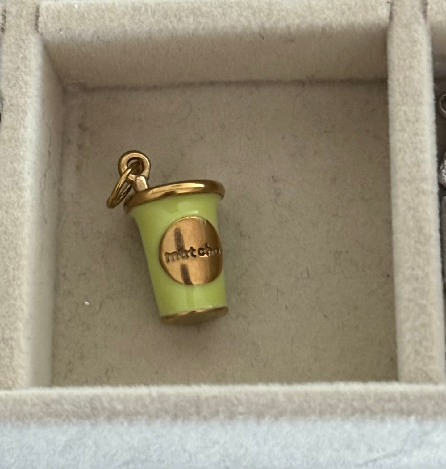 Matcha Cup Charm