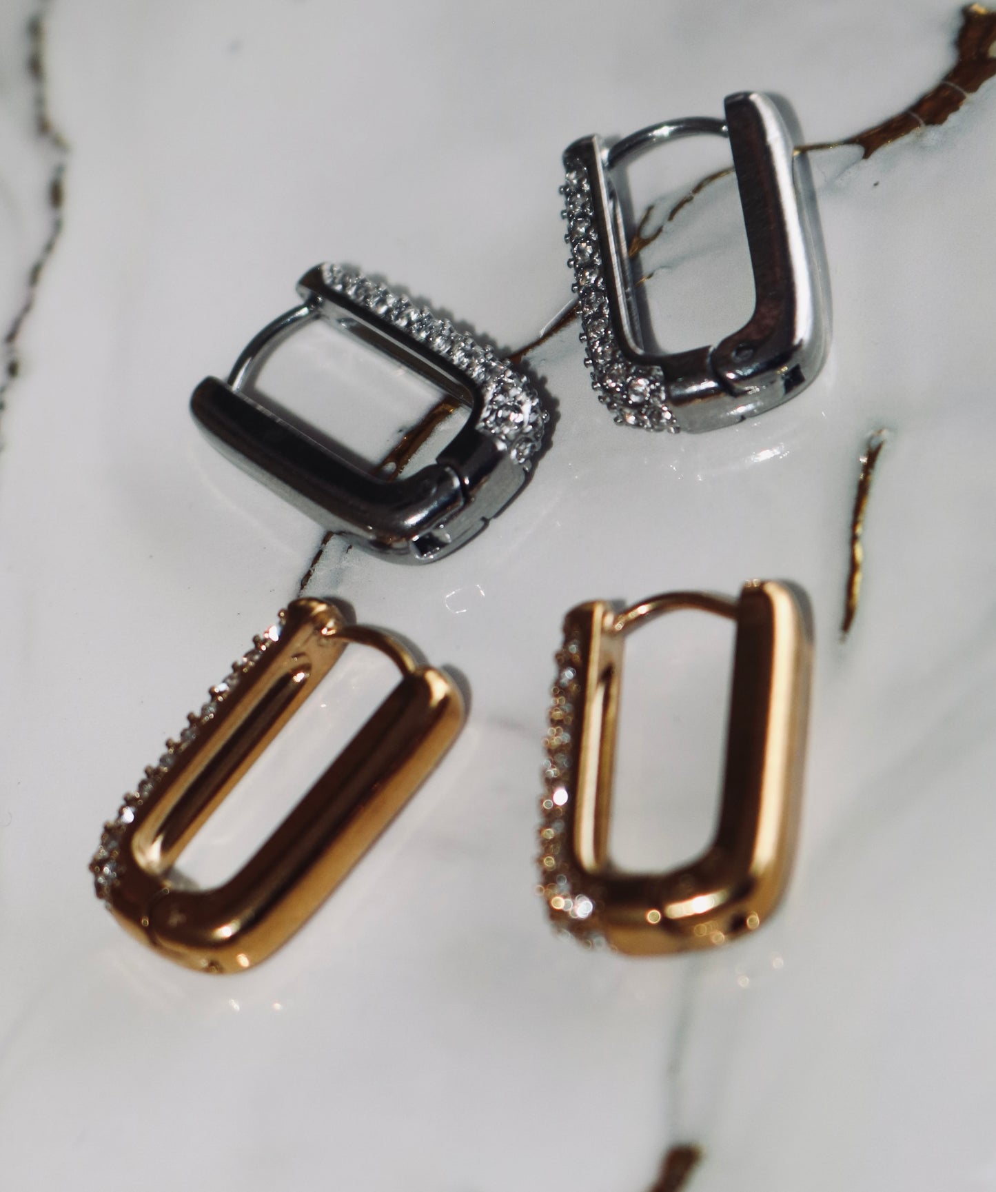 Low Hooped Earring (Tarnish Free)