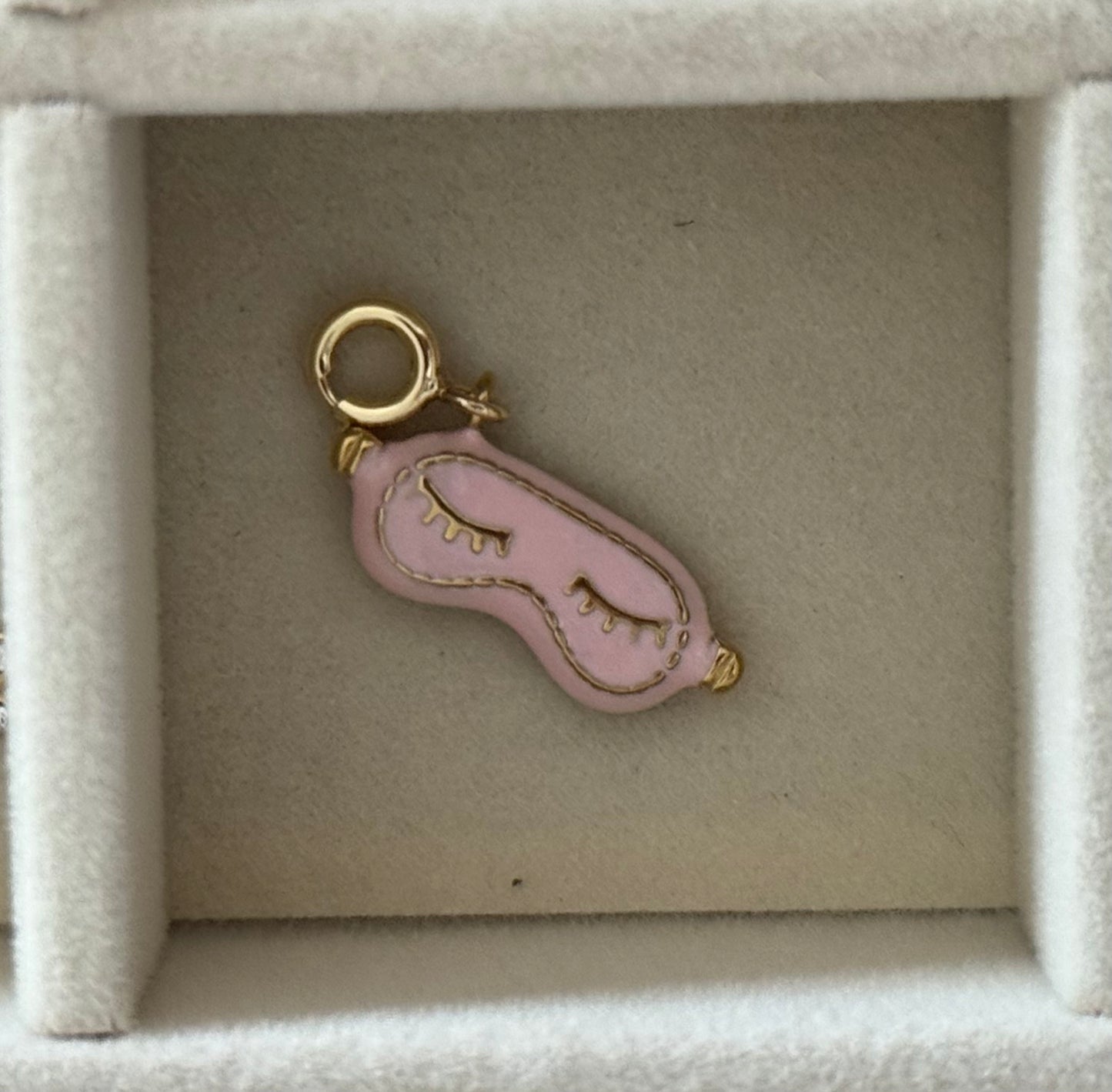 Sleeping Mask Clip On Charm