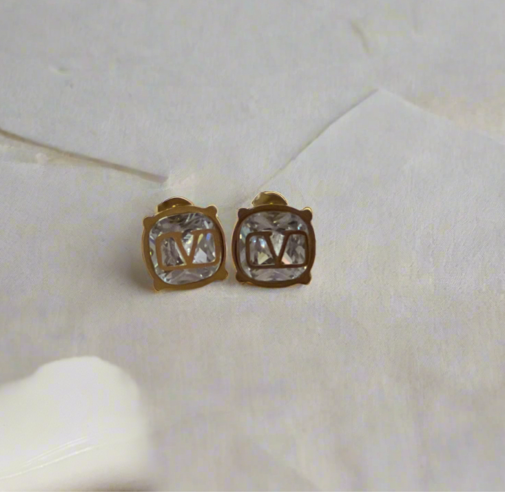 Valentino Studs (Tarnish Free)
