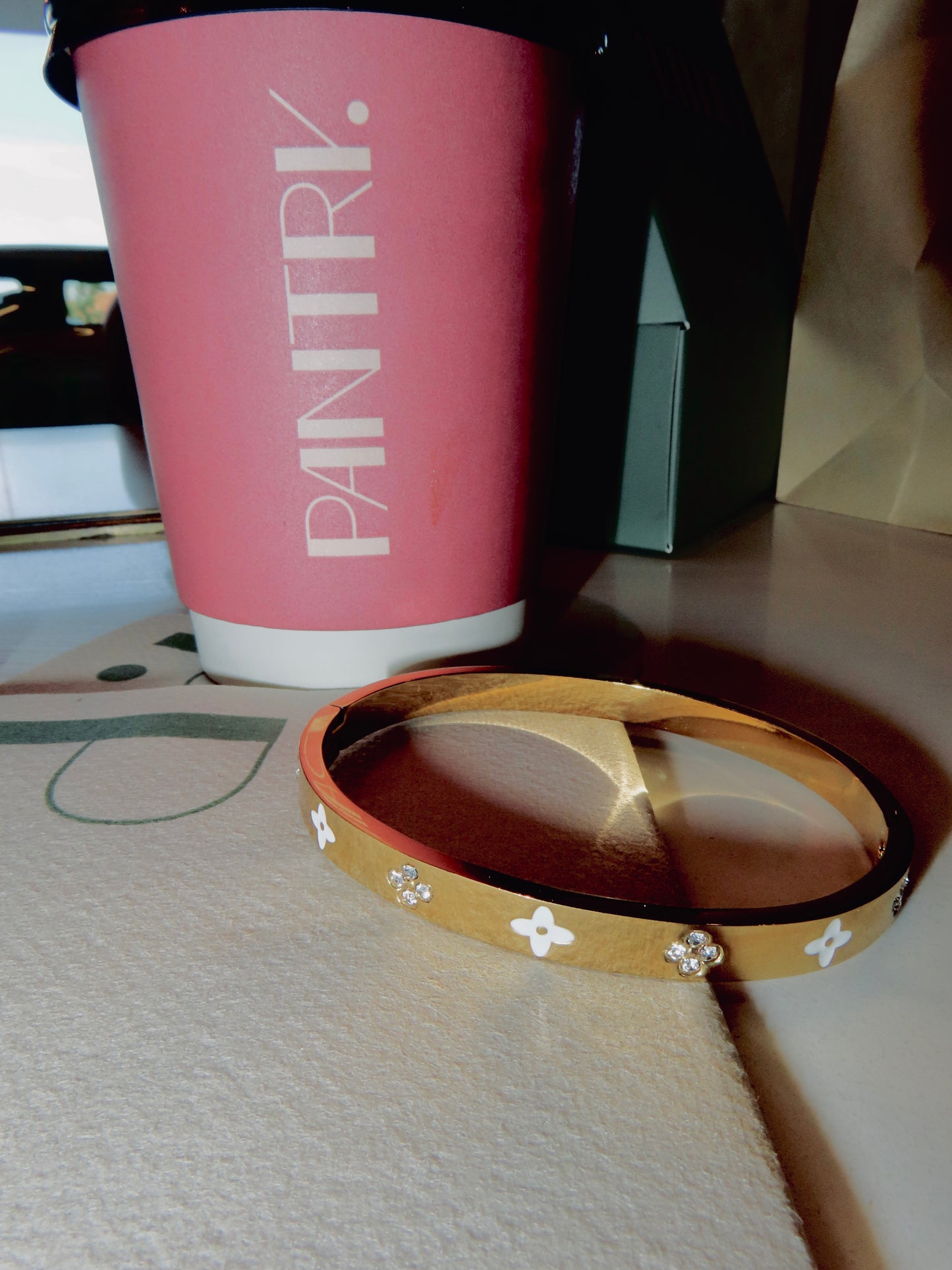 LV Bangle (Tarnish Free)