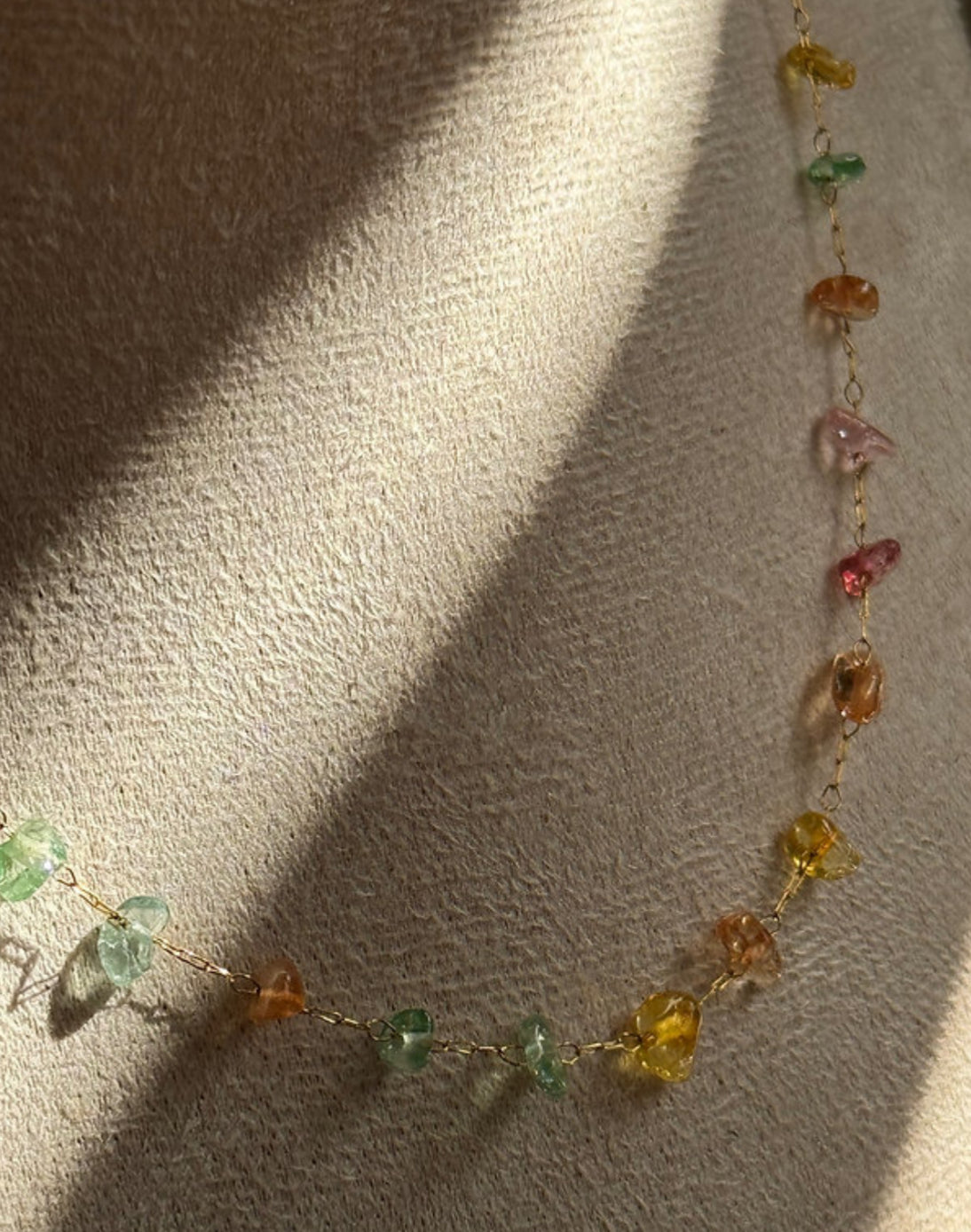 Gemma Necklace (18K Plated, Tarnish Free)