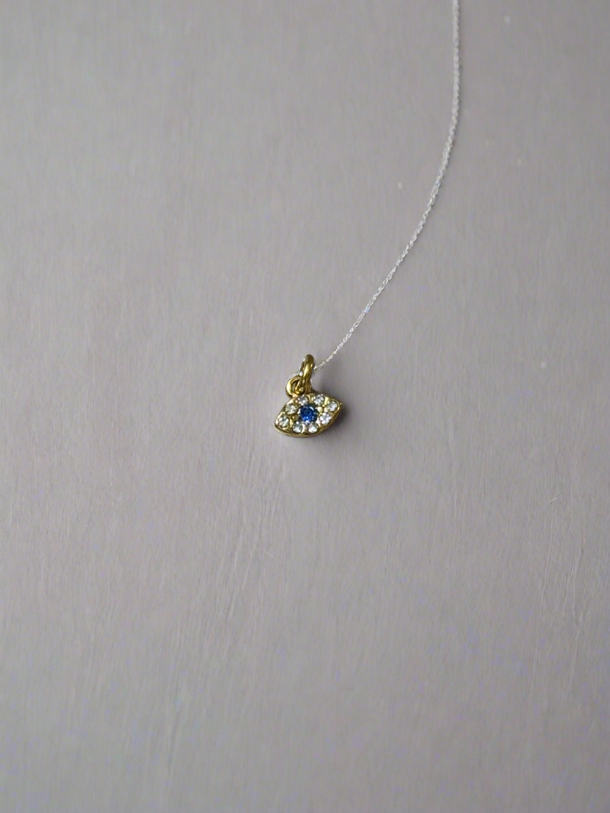 Evil Eye Diamanté Charm