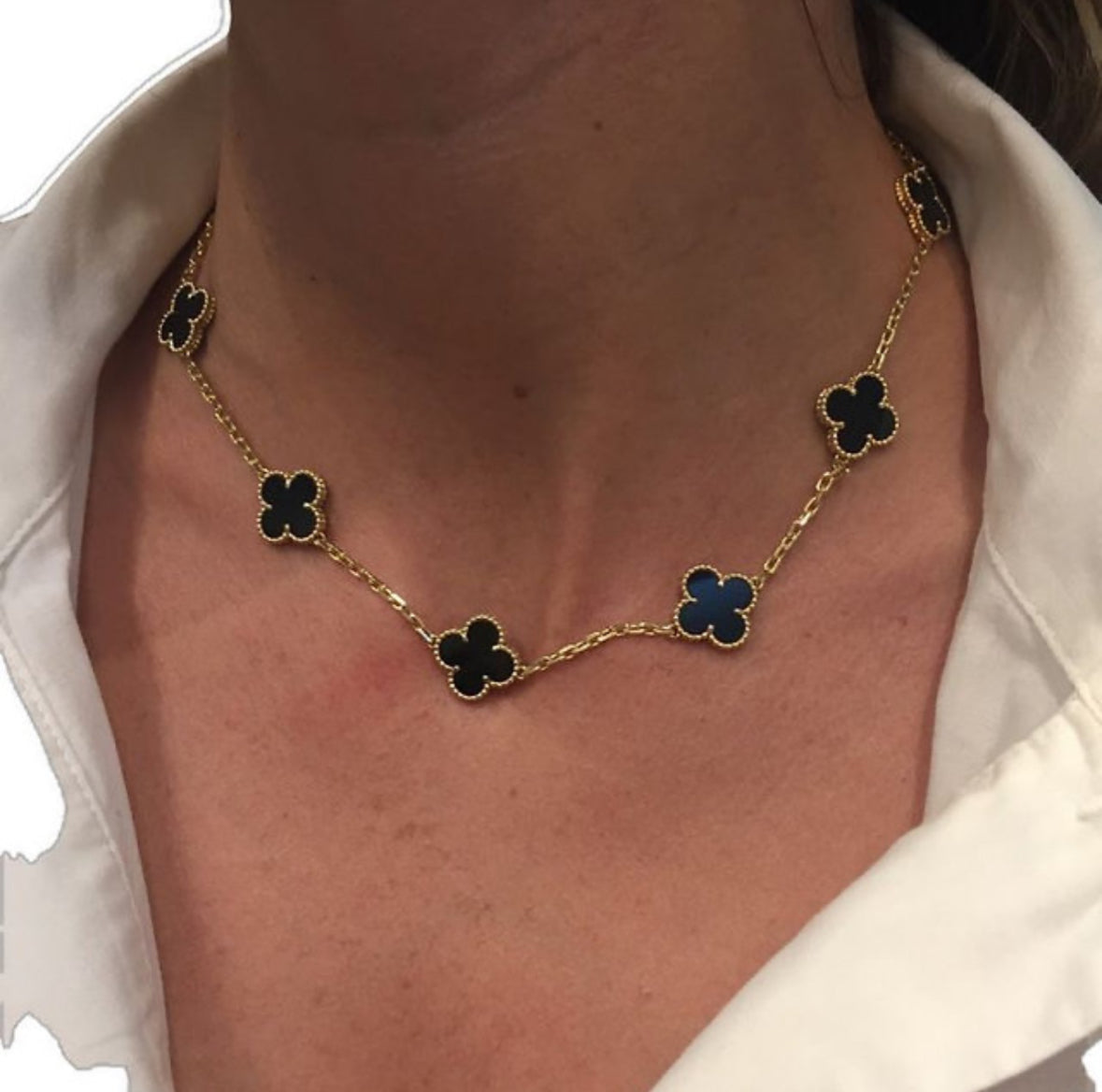 Van Cleef & Arpels Necklace (18K Plated, Tarnish Free)