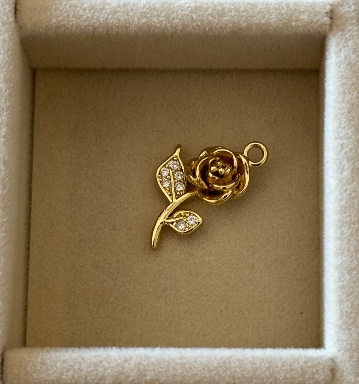 Beasts Rose Charm