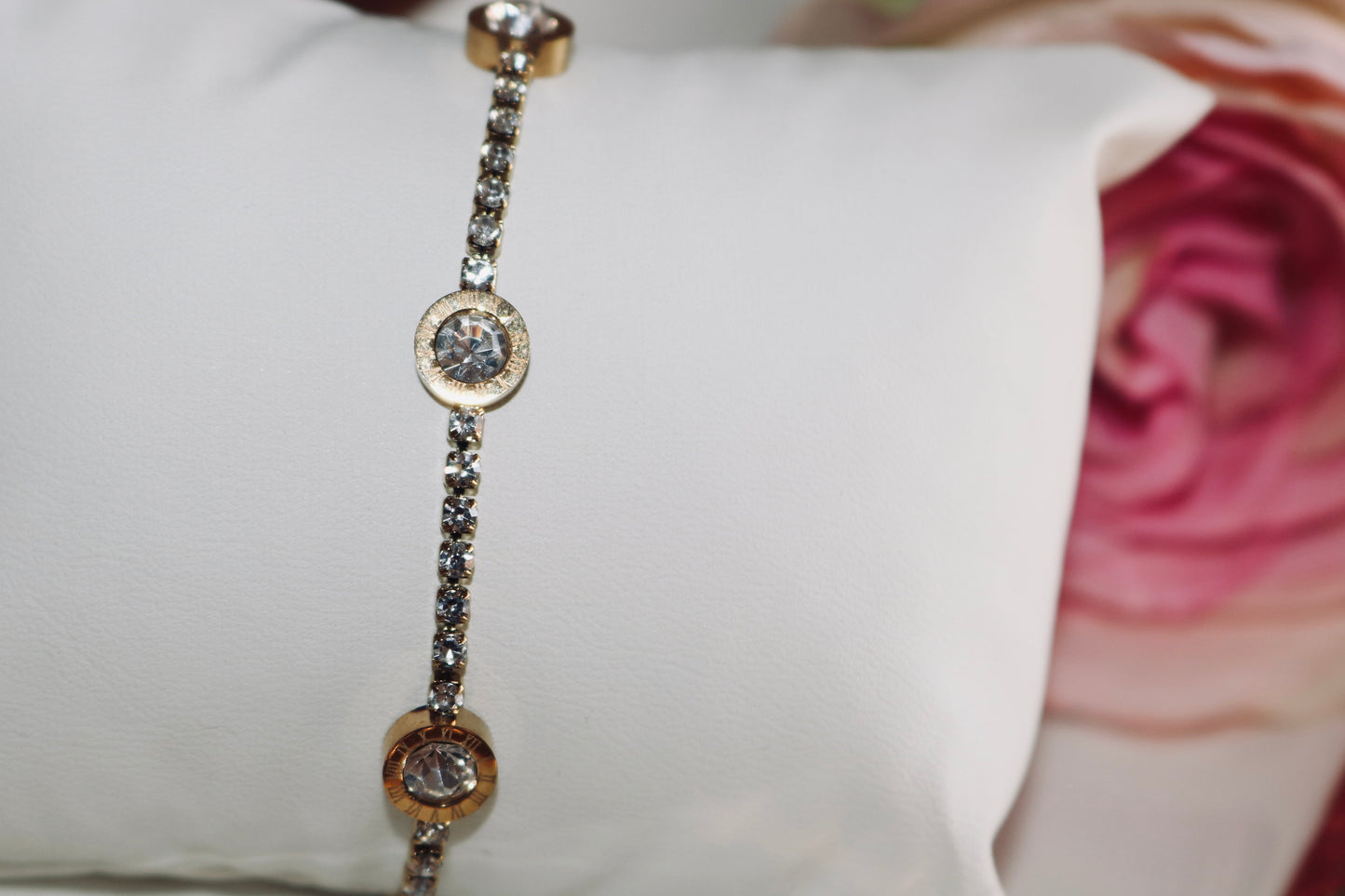 Bvlgari Tennis Bracelet (Tarnish Free)