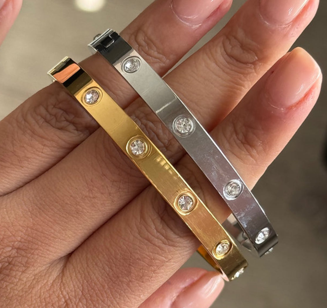 Cartier Bangle (18K Plated, Tarnish Free)