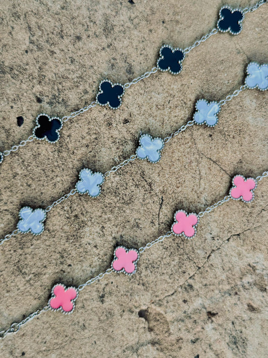 Van Cleef & Arpels (silver,plain) (Premium Steel, Tarnish Free)