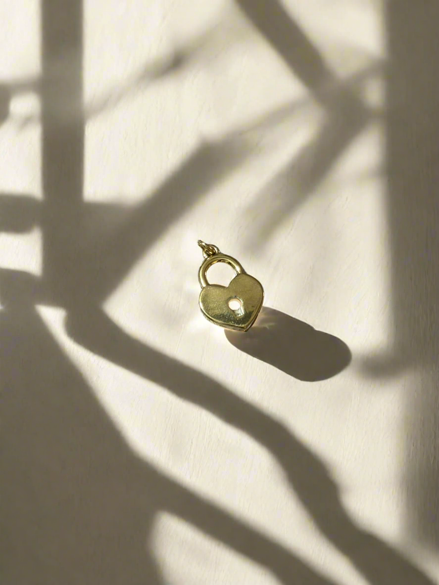 Heart Lock Charm