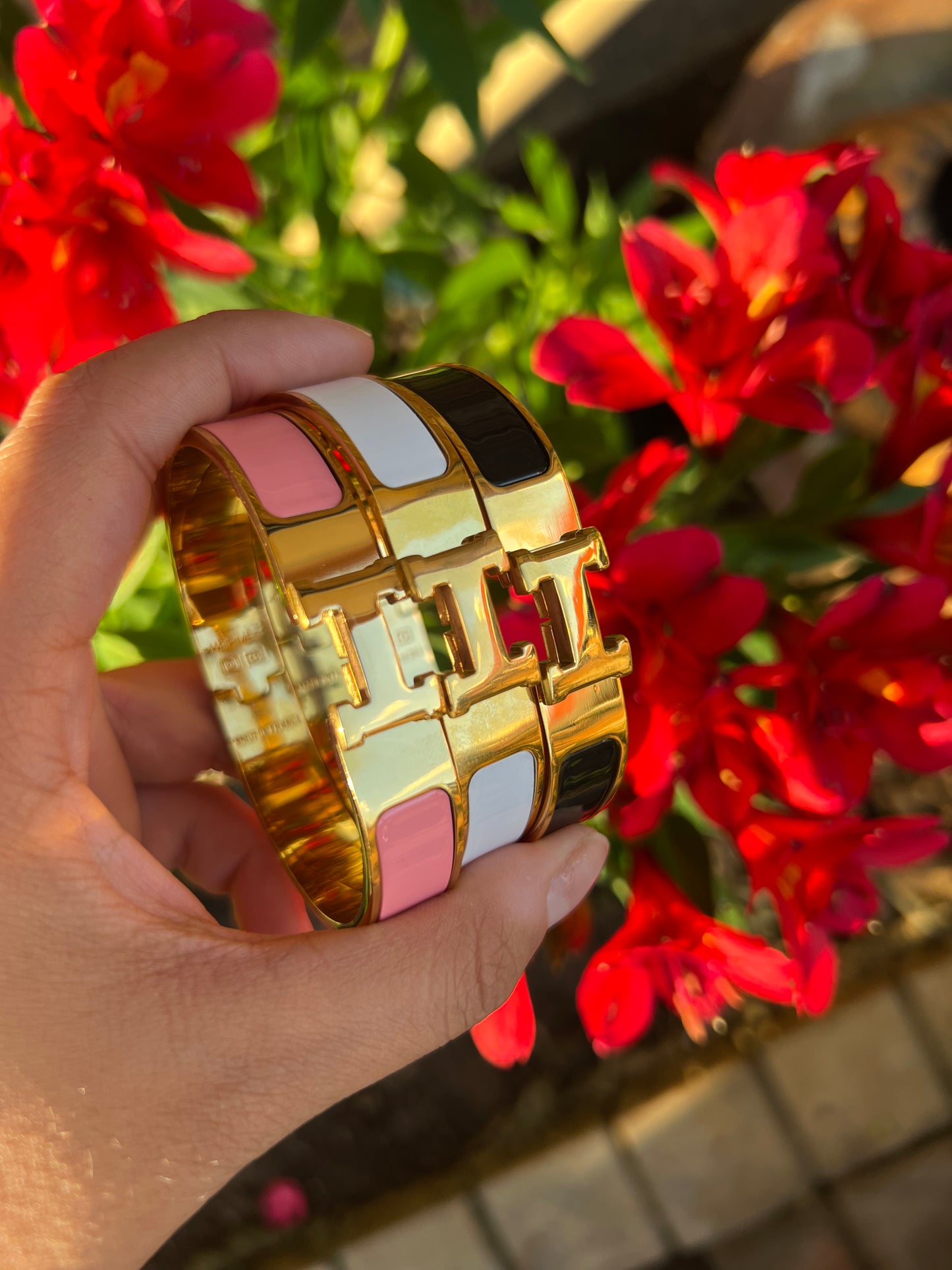 Hermes Bangle (18K Plated, Tarnish Free)