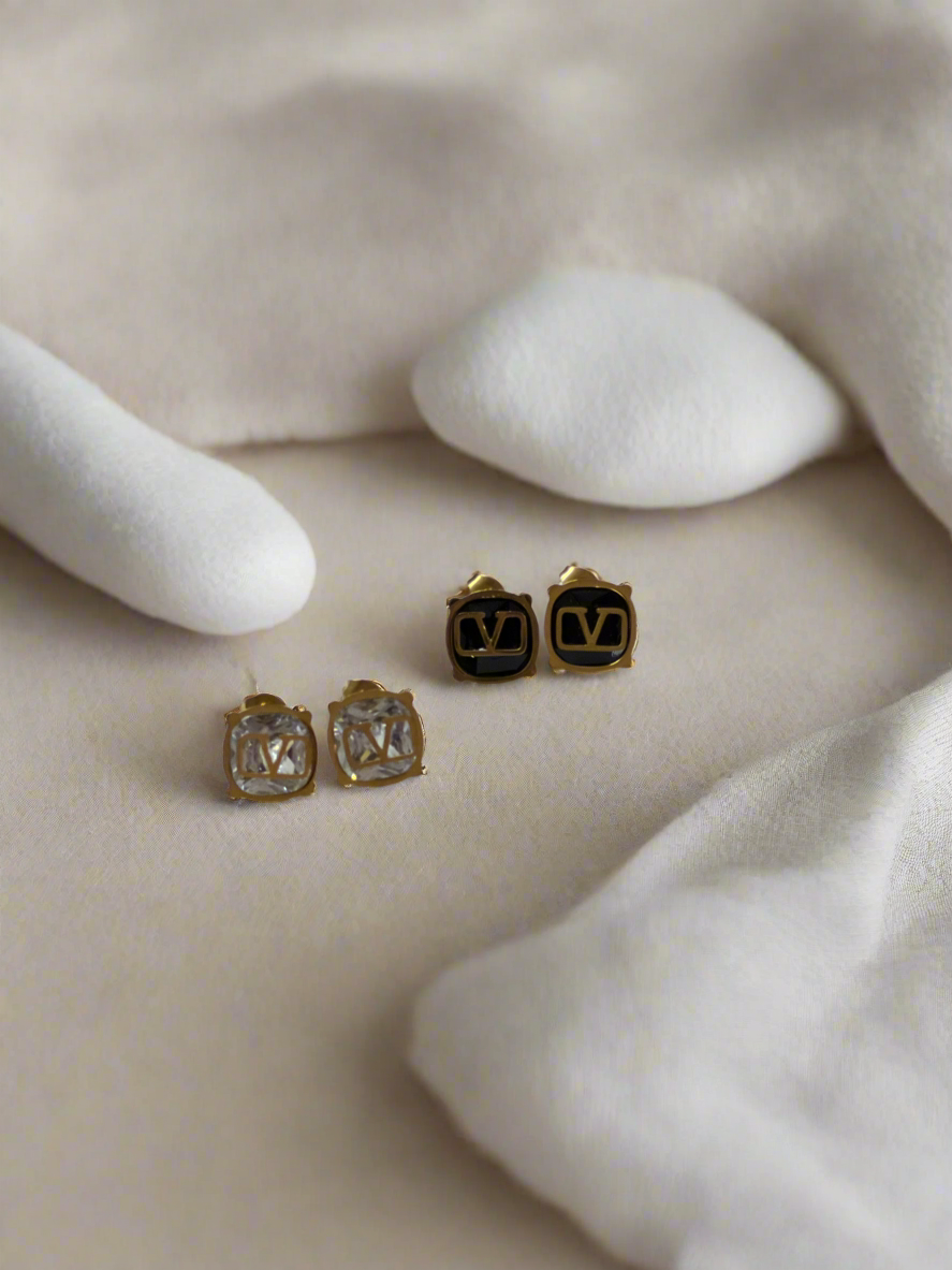 Valentino Studs (Tarnish Free)
