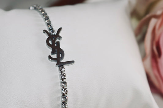 YSL Tennis Bracelet (Tarnish Free)