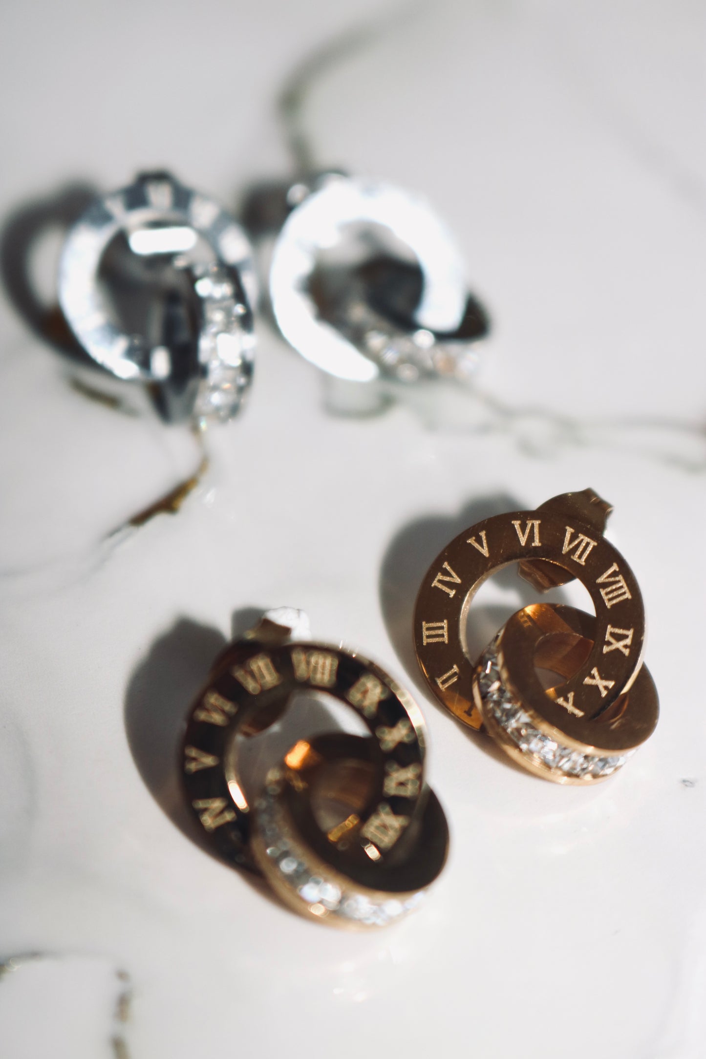 Roman Times Earring (Tarnish Free)