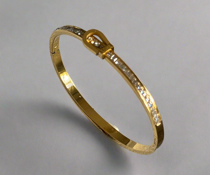 Buckle Bangle (Tarnish Free)
