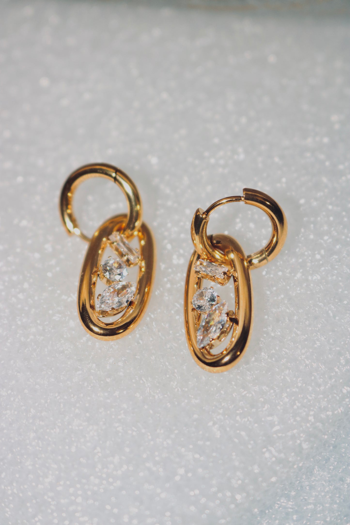 Regal Halo Earring (Tarnish Free)