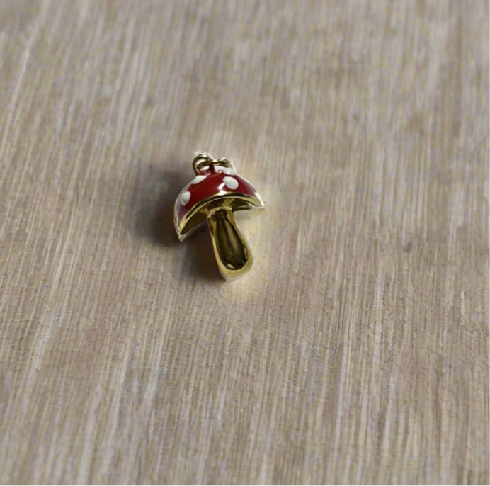 Large Mushroom Charm