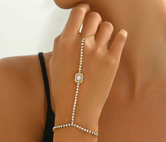 Tennis Hand Chain (Tarnish Free)