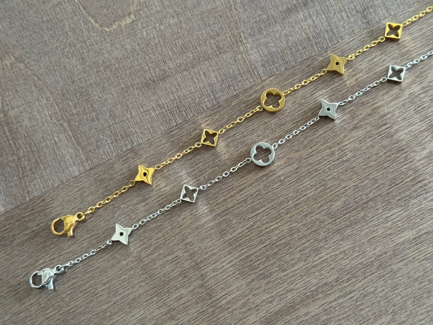 LV Inspired Bracelets (Tarnish Free)