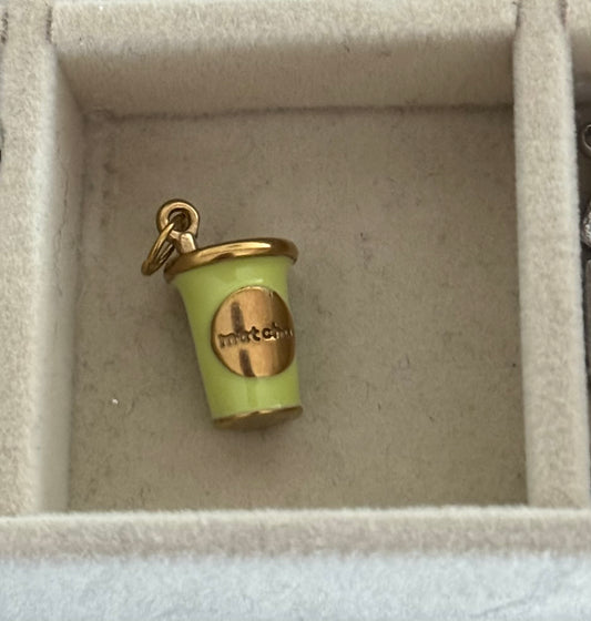 Matcha Cup Charm