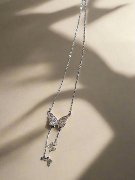 S925 Butterfly Necklace