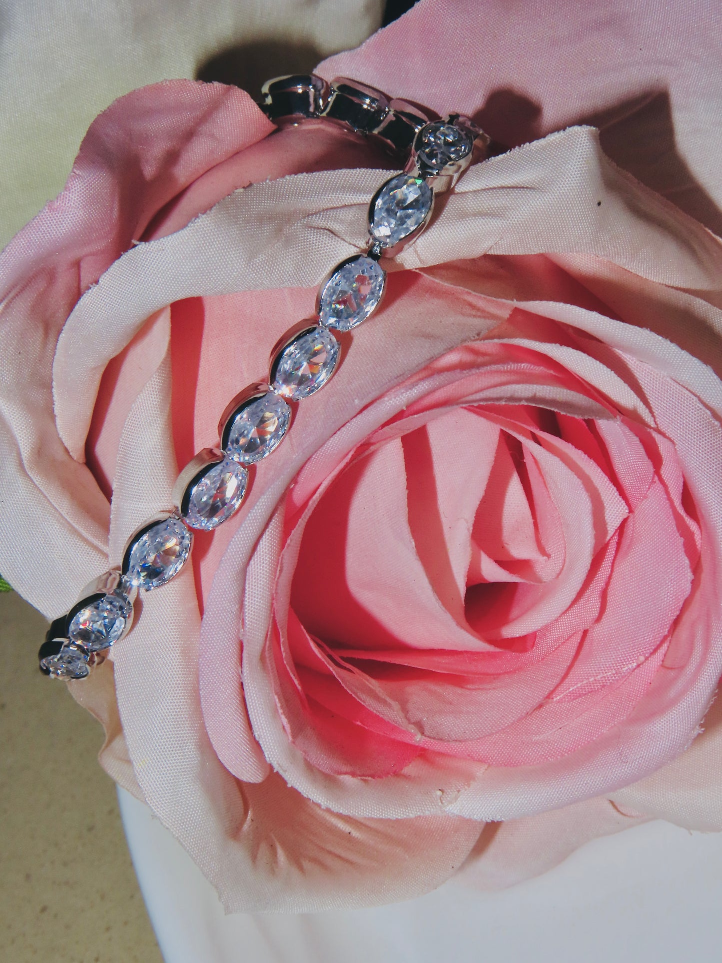 Oval Tennis Bracelets (18K Plated)