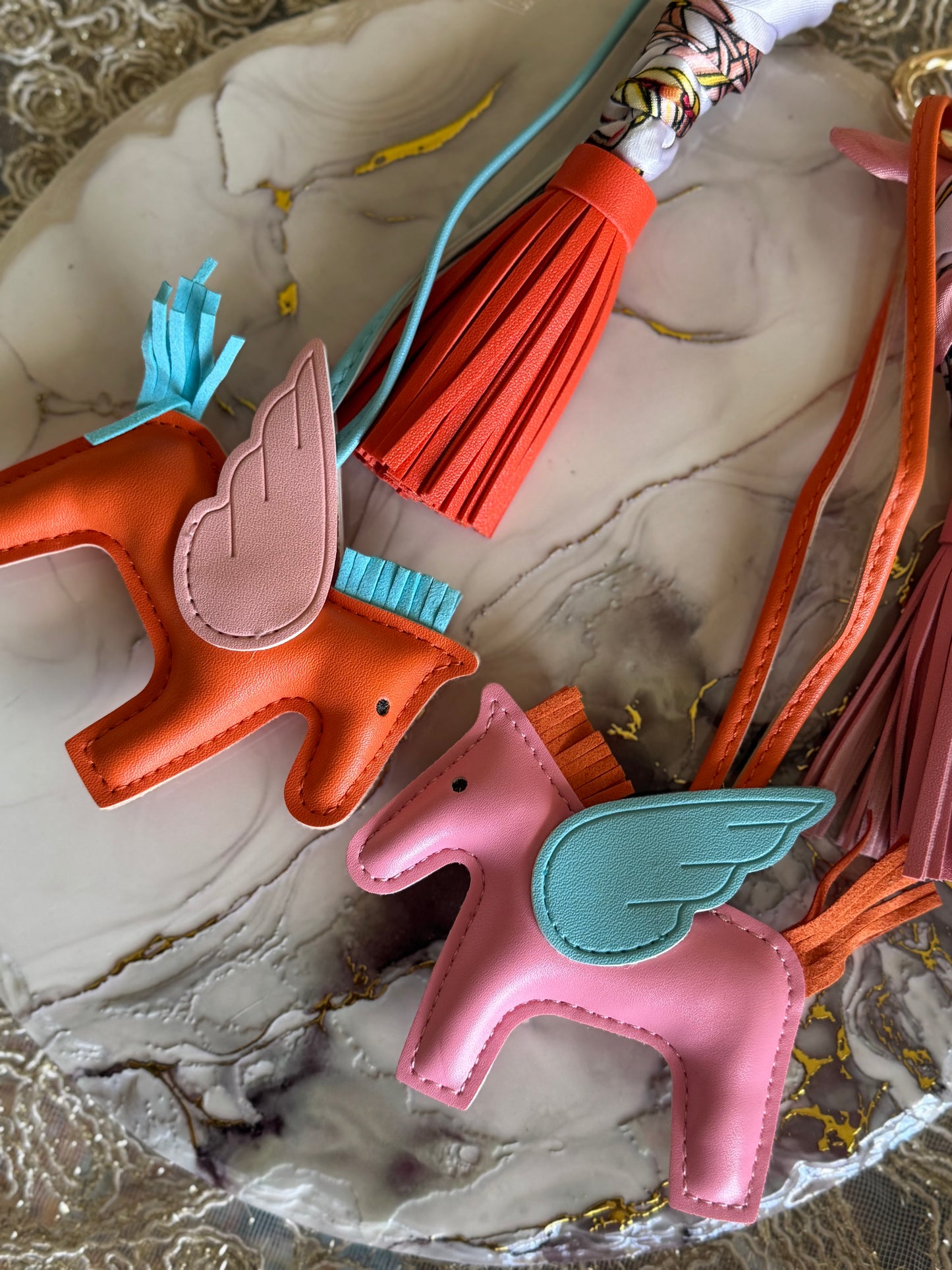 Hermes Pegasus Handbag Charms