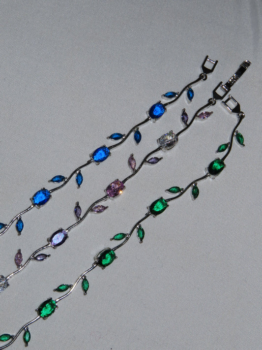 Silver Celeste Bracelets (18K Plated)