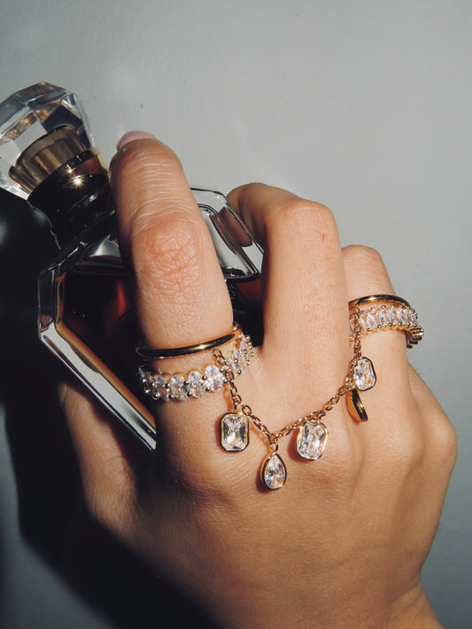 The Maximalist Ring (Tarnish Free) (For Sizes 6-8)