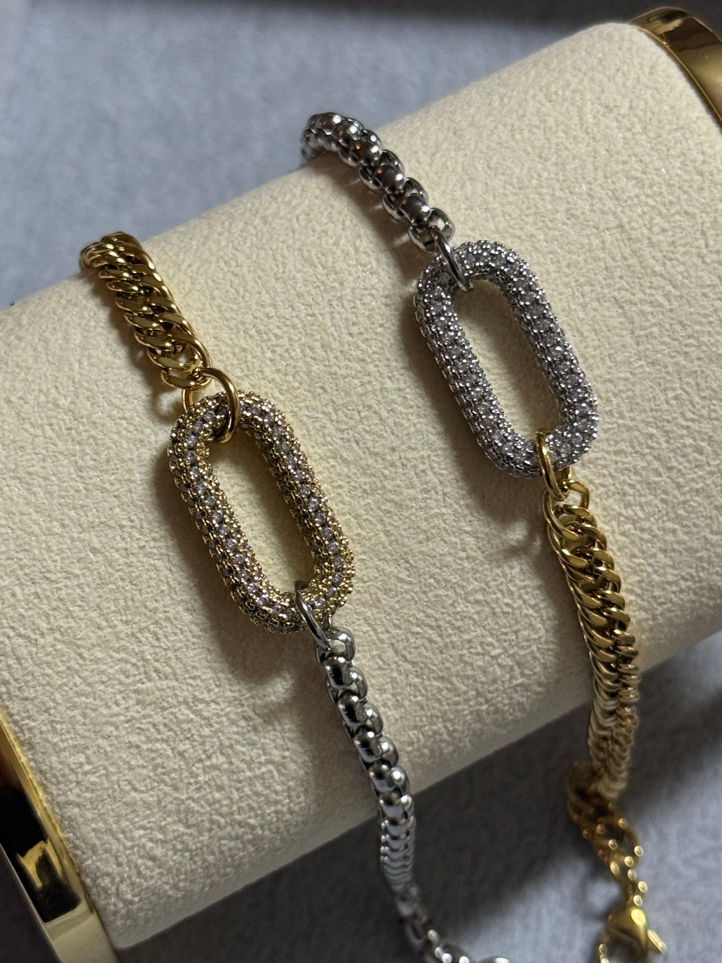 Two Tone Bracelets (Tarnish Free) [Premium Range]