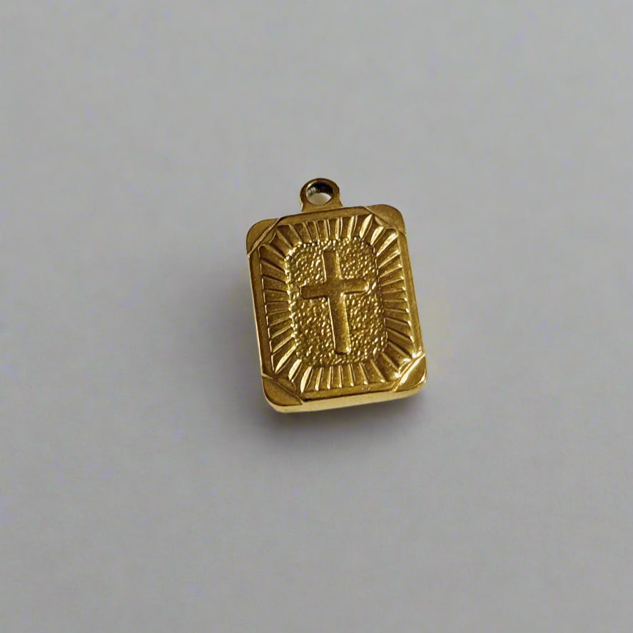Large Cross Charm