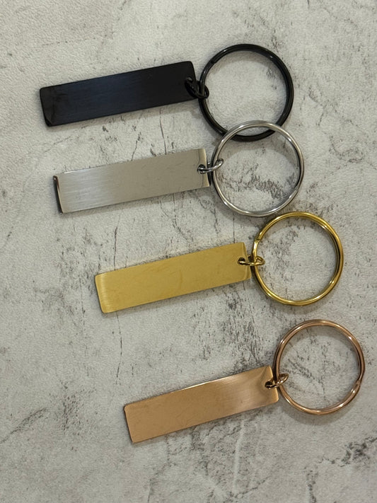 Engraving Plain Keychain
