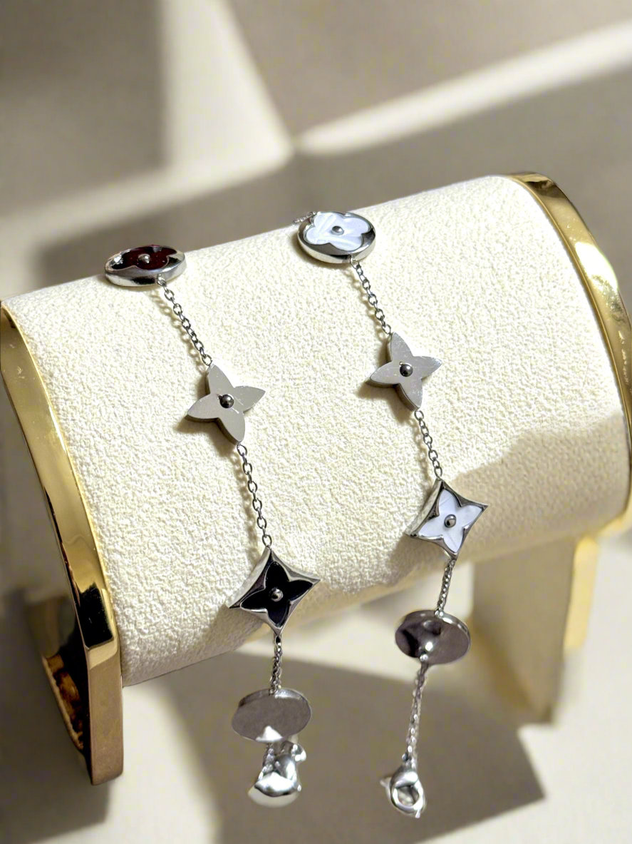 LV Bracelets [Silver] (Tarnish Free)