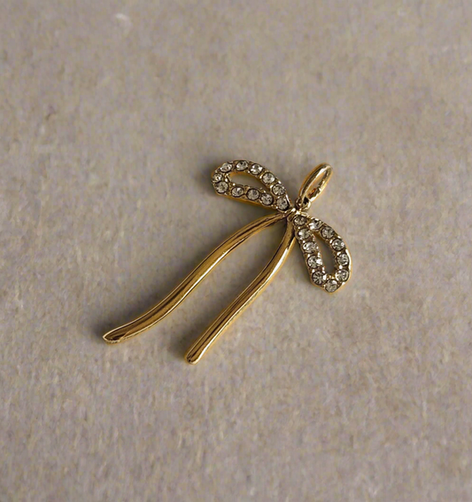 Large Bow Charm
