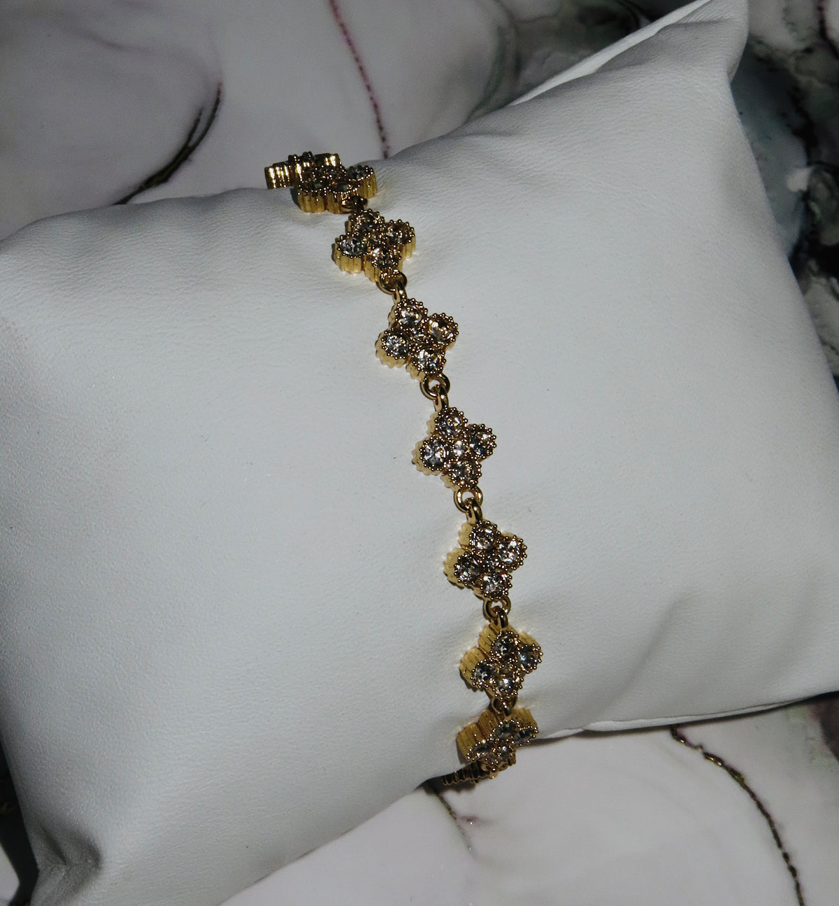 Van Cleef Diamanté Bracelet (Tarnish Free)