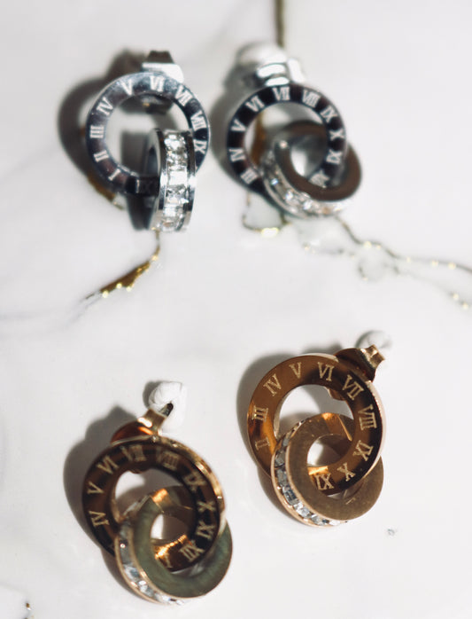 Roman Times Earring (Tarnish Free)