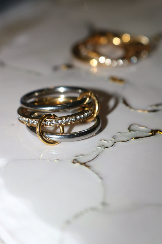 Alara Ring (Mixed, Tarnish Free)