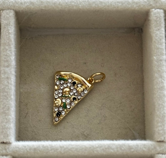 Encrusted Pizza Charm