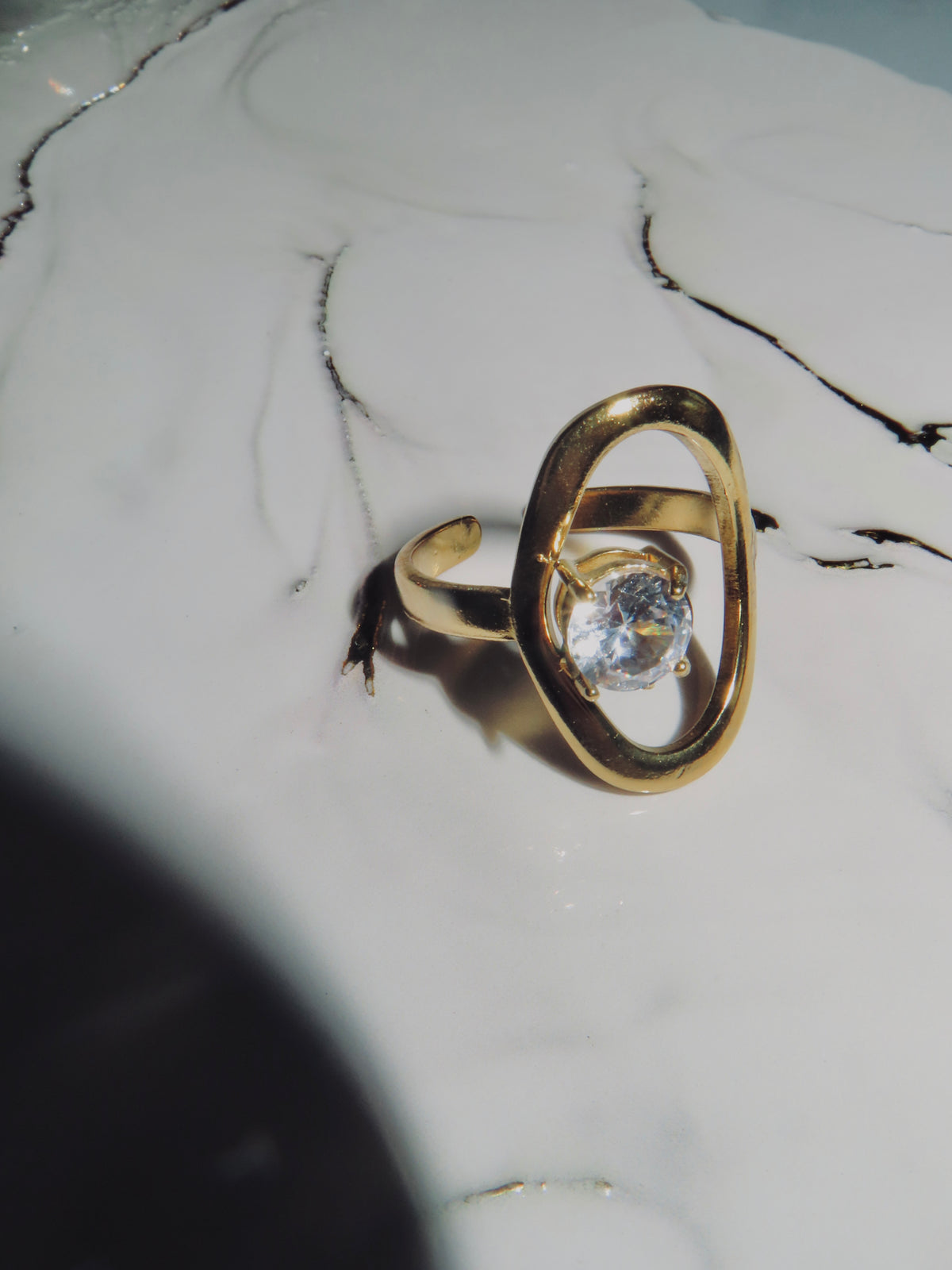 Signet Ring (Tarnish Free) [ADJUSTABLE]
