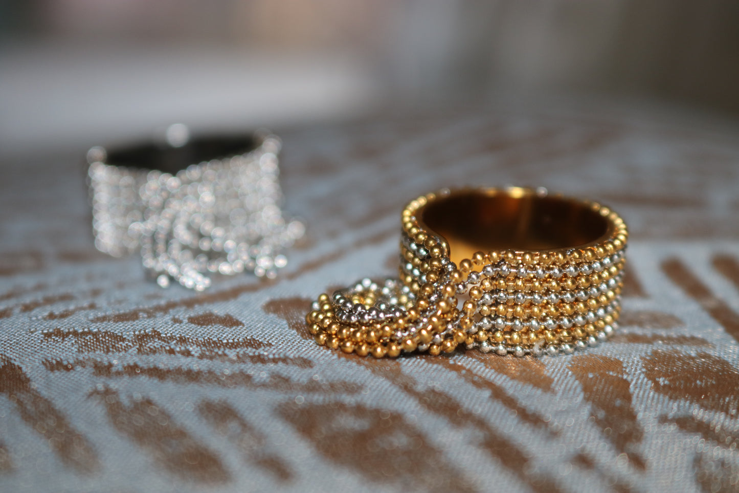 Tassle Ring (Tarnish Free) [SIZE 7-9 STANDARD]