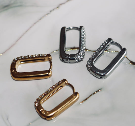 Low Hooped Earring (Tarnish Free)