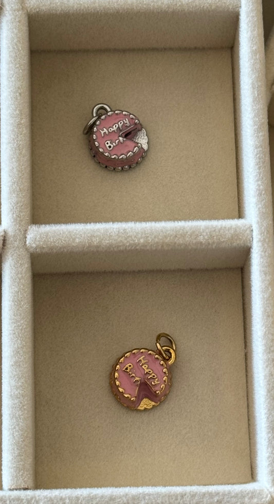 Birthday Cake Charms