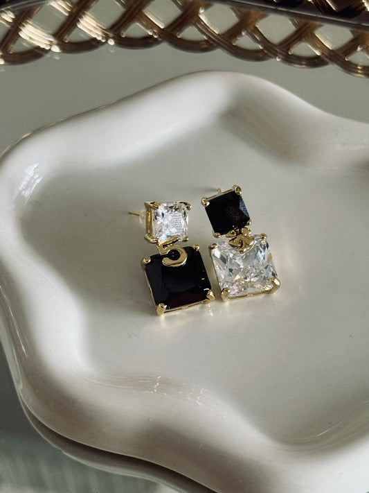 Chanel No°5 Earrings (18K Plated, Tarnish Free)