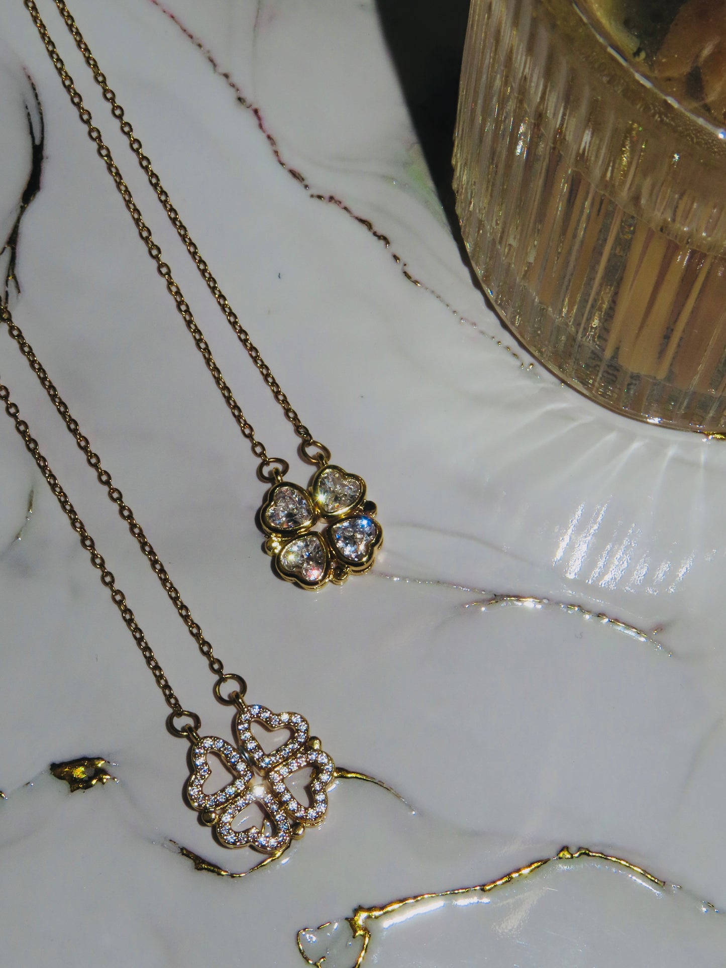 Clove Necklace (TWO IN ONE) (Tarnish Free)