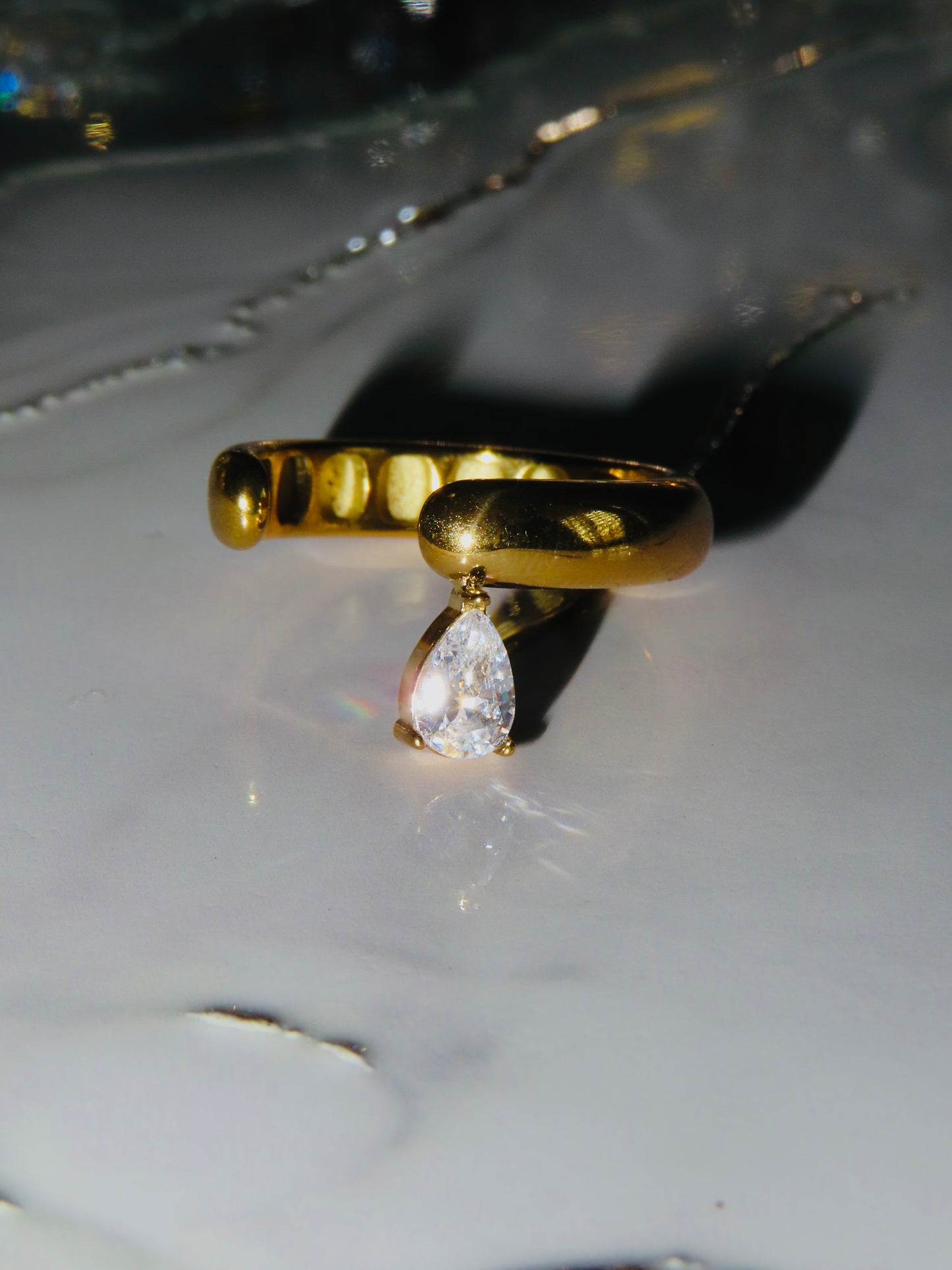 The Blair Ring (Tarnish Free) [ADJUSTABLE]