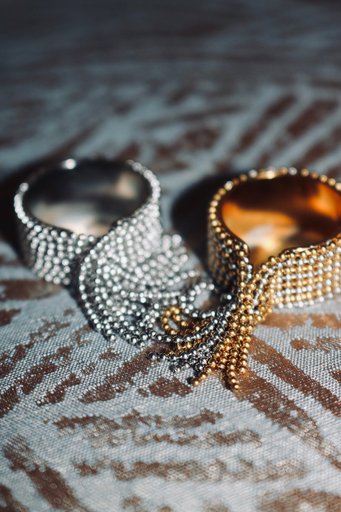 Tassle Ring (Tarnish Free) [SIZE 7-9 STANDARD]