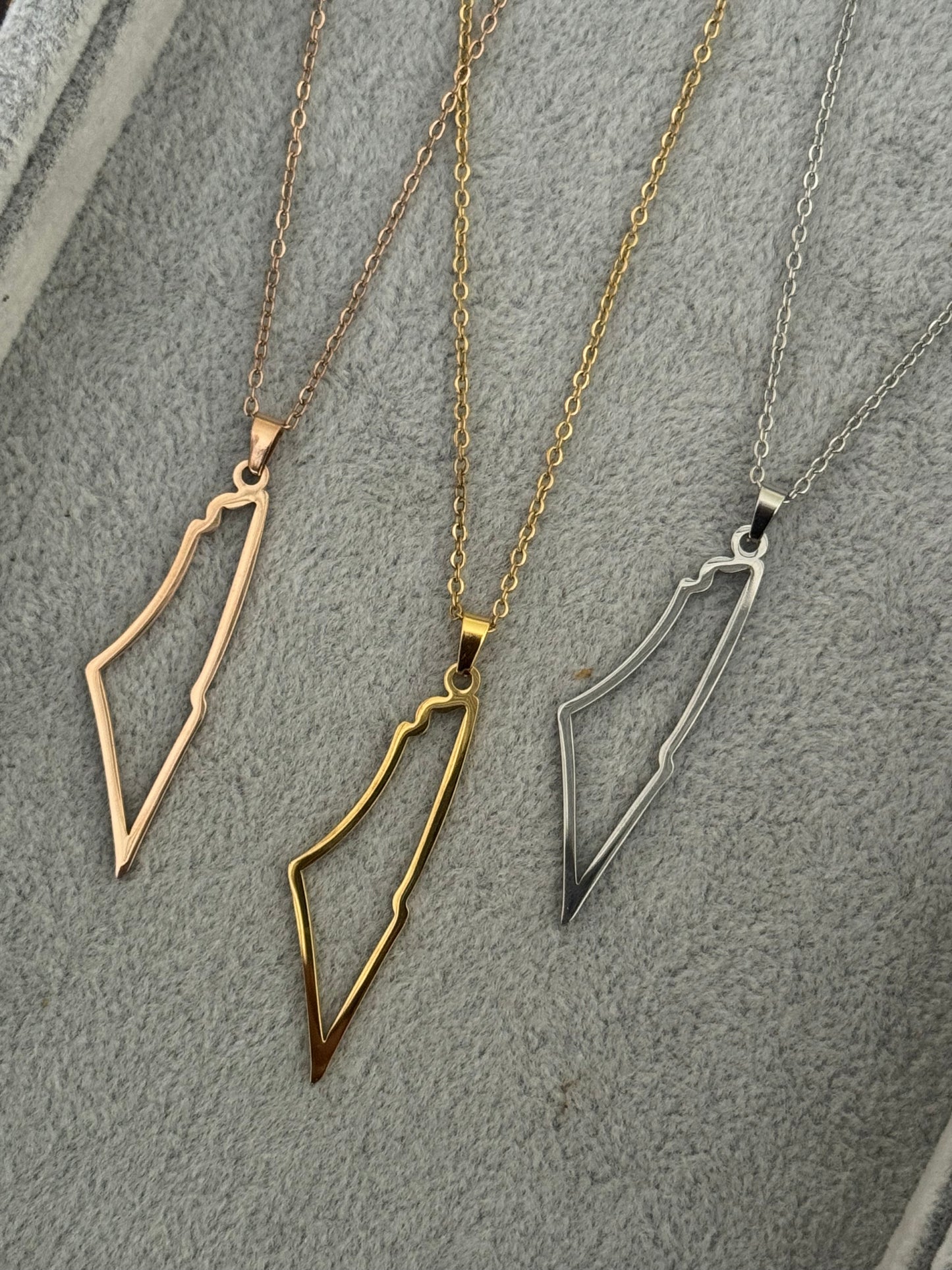 Palestine Necklace (Tarnish Free)