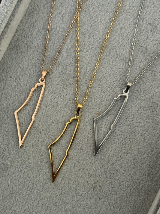 Palestine Necklace (Tarnish Free)