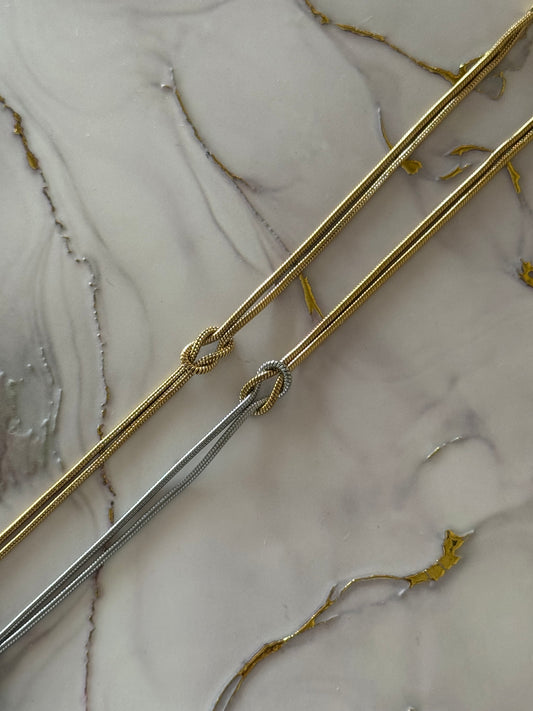 Knot Bracelet (Tarnish Free)