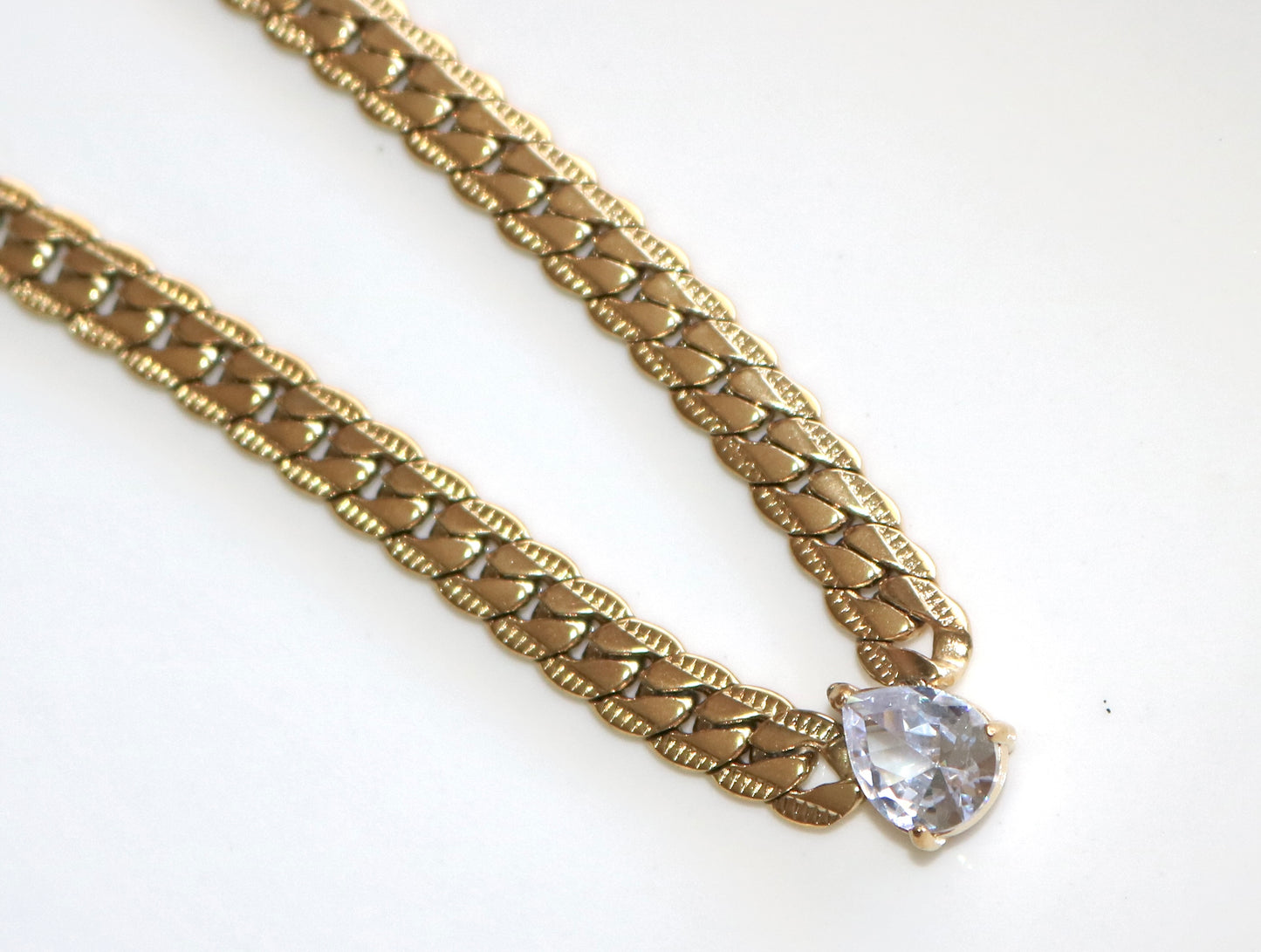 Aliza Statement Necklace (Tarnish Free)