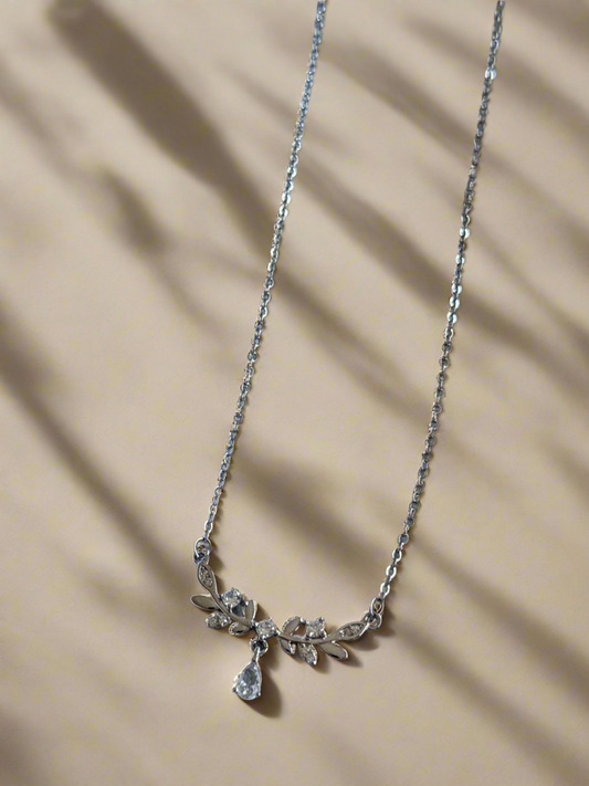 S925 Wreath Necklace